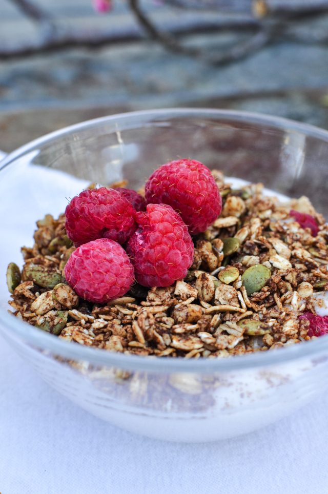 Easy Healthy Homemade Granola Recipe Enlightened By Bravery